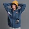 KODAK Gold Moment Archiving Knit Zip-Up Jacket Blue