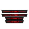 4PCS Car Door Sill Protector Stickers Carbon Fiber Threshold Decals for Dodge RAM SRT 1500 Avenger Journey Challenger Charger G9
