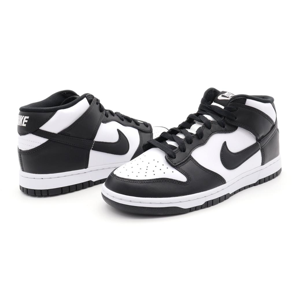 FQ8784-100 Nike Dunk Mid Panda Черно-белые (Мужской)