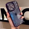 Роскошный прозрачный жесткий чехол с блестками и бриллиантами для iPhone 15 14 Pro Max 13 12 11, защитная крышка для объектива камеры
