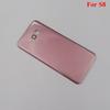 Для Samsung S8 Plus S8+ G955 SM-G955F Задняя крышка аккумулятора Для Galaxy S8 G950 G950F Запасные части Корпус Задняя дверца Стекло