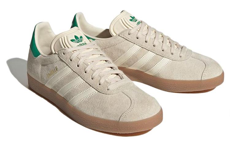 Женские Gazelle Adidas Originals 'Wonder White Green' IF3235