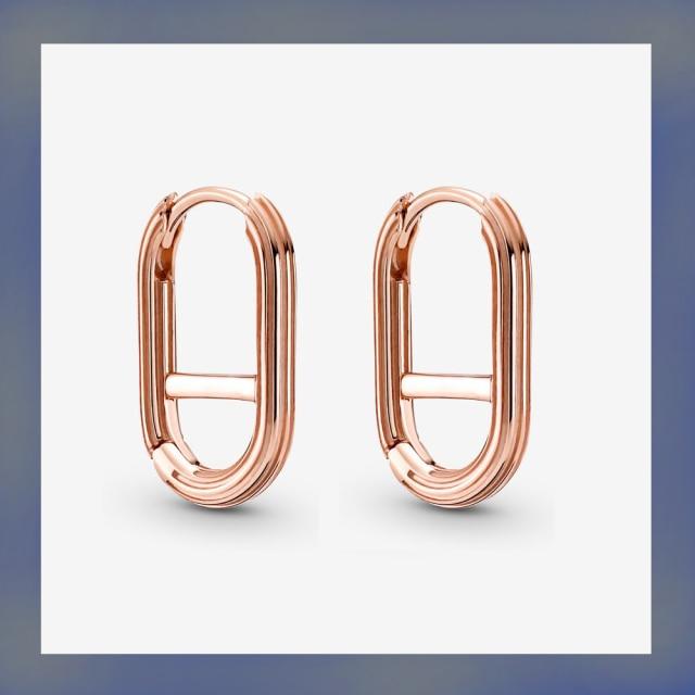 925 стерлингового серебра New Me кольцо бусина круглый соединитель шарм двойной Fit Me звено цепи жемчуг браслет ювелирные изделия