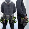 Adjustable Tool Belt with Suspenders Large Capacity Combined Tool Organizer  Work