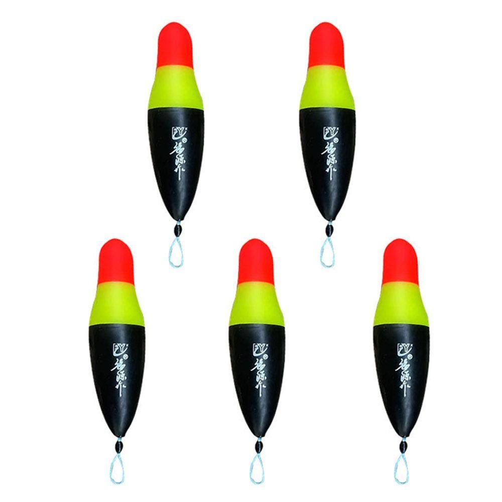 5PCS Dual-purpose Insertable luminous stick Rock Fishing Fishing Float ABS Fishing Tackle Buoy