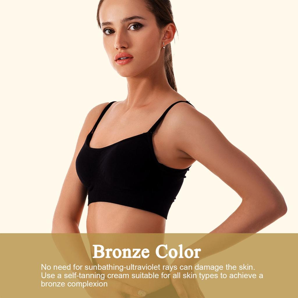 Гель для загара, интенсивный гель для загара, гель для загара для солярия, стойкий водостойкий для потрясающего загара для тела и лица 80 г