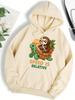 Speed Is Relative Turtle Sloth Prints Women Hoody Soft Fleece Hoodies Hip Hop Street Clothes Casual Multicolor Y2K Sportswear
