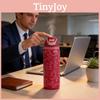 Большая туристическая термобутылка с герметичной крышкой и удобной системой питья