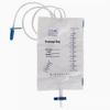 1000ml Disposable Anti-reflux Catheter Urine Drainage Bag with 1.1m Tube for Home Use