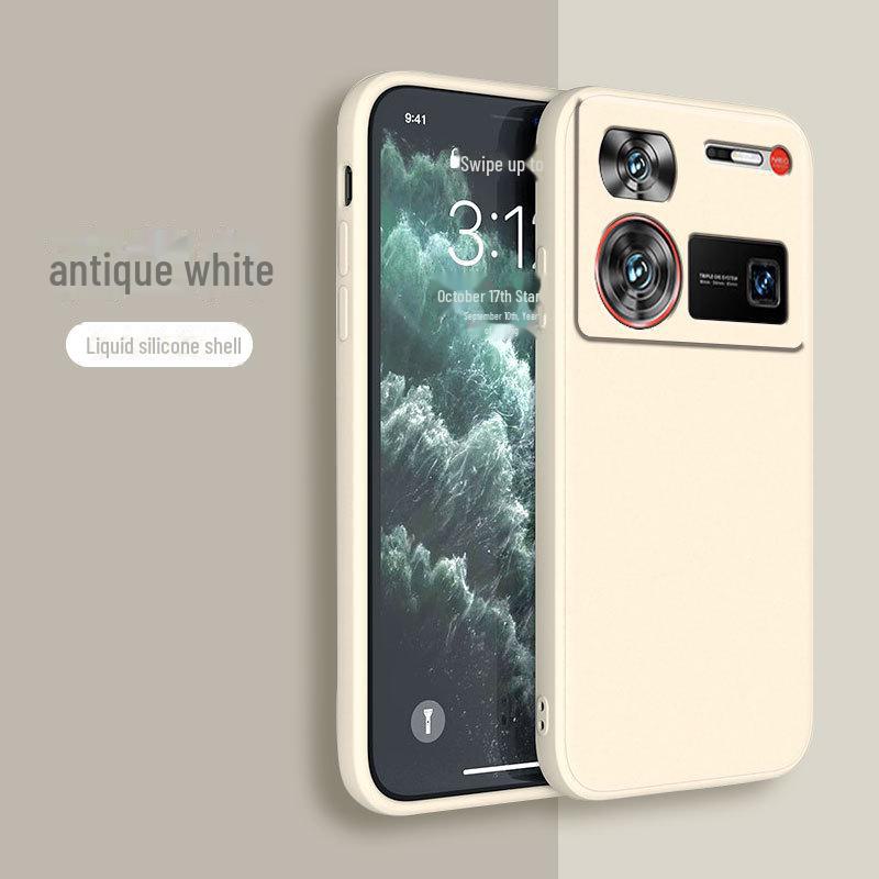 Совместимый защитный чехол Nubia Z70 Ultra Liquid Silicone Anti-Fall