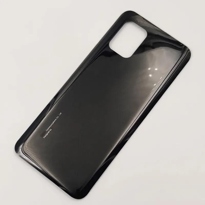Стеклянная задняя крышка для Xiaomi Mi 10 Lite 5G, жесткая крышка батарейного отсека, задняя дверная панель + оригинальный клейкий клей, логотип