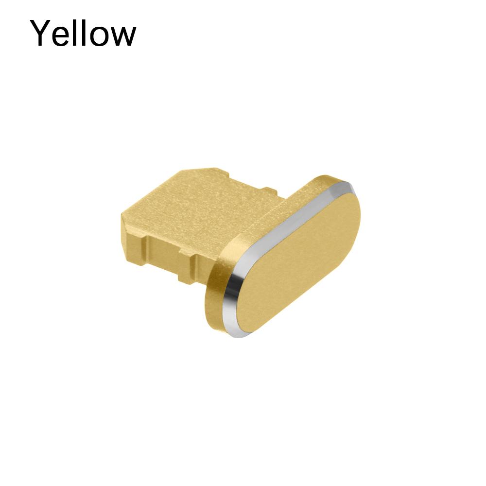 Aluminium Alloy Phone Accessories Charger Dock Metal Stopper Anti Dust Plug Charging Port Cap