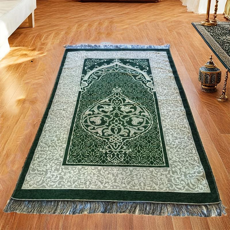 3PC Мягкий исламский молитвенный коврик Исламские подарки для мусульманских четок Мусульманский цилиндр Подарочная коробка Подарки Доступно несколько вариантов