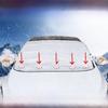 Автомобильное солнцезащитное покрытие: Теплоизолирующая накидка на лобовое стекло для лета и зимы