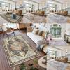 Persian Moroccan Carpet Living Room Bedroom Full Vintage Ethnic Style Carpet Sofa Decor Rug Bedside Soft Rug Kitchen Floor Mat