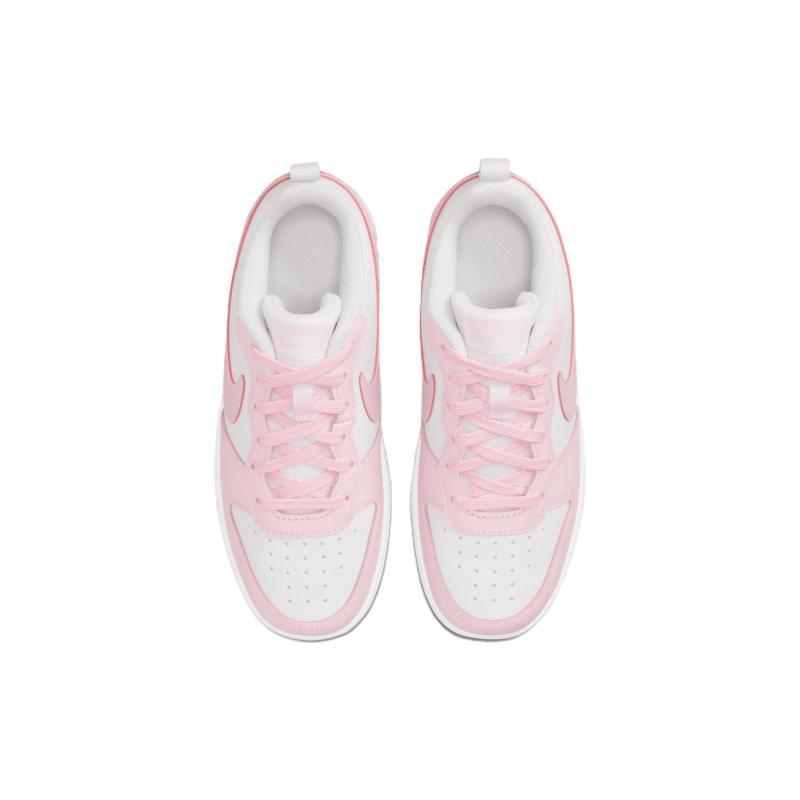 Nike Кроссовки Court Borough Low 2 SE White Pink Foam GS DQ0492-100