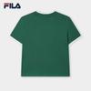 Fila Женская трикотажная футболка с коротким рукавом из чистого хлопка