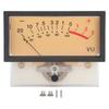 ABNO-VU Meter Ламповый усилитель Skull Высокопроизводительный индикатор уровня VU для настольного разряда мощности Плоский, Идеально подходит для DIY