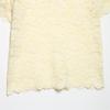 2025 Spring/Summer Women's Slim Fit Sexy Lace Top with Short Sleeves and Lapel