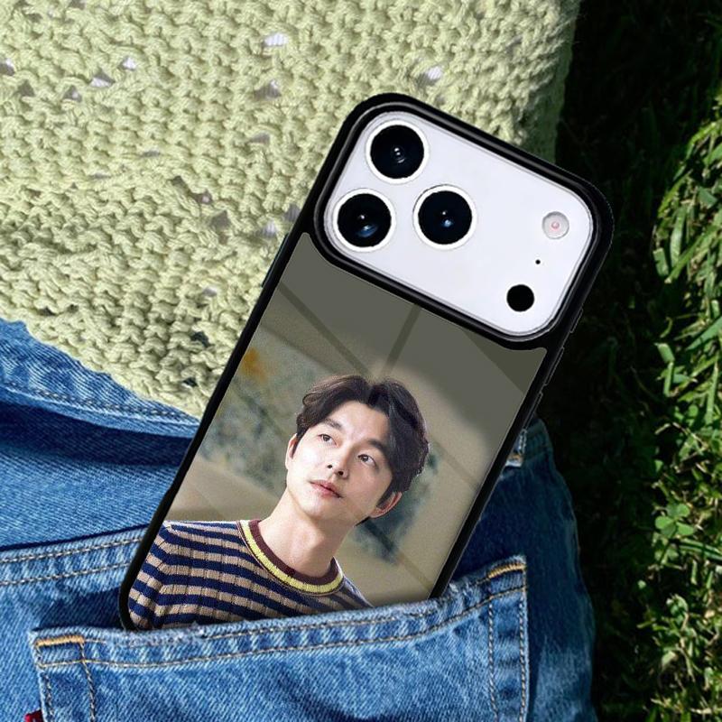 Мягкий чехол для мобильного телефона Kpop Gong Yoo Совместим с IPhone 17 16 15 14 13 12 11 Pro Max 17 Air