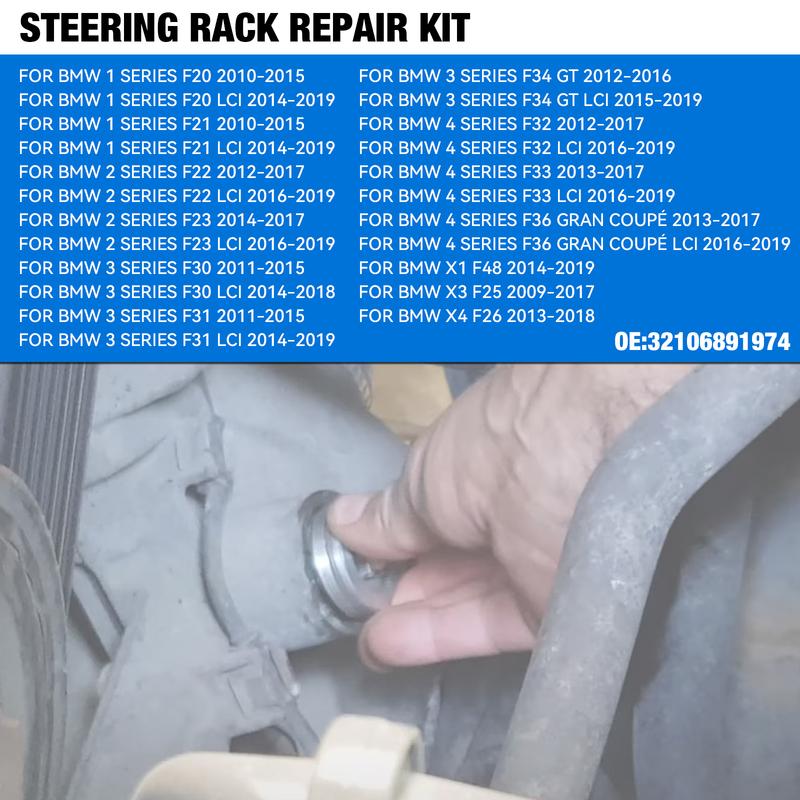 Ремонтный комплект рулевой рейки Для BMW 1 2 3 4 Серии X1 X3 X4 F20 F21 F22 F23 F30 F31 F32 F33 F34 F25 F36 F48 32106891974