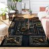 Insect Collection Pattern Rug Floor Mat for Living Room or Bedroom Soft and Comfortable Carpet a Gift for Birthday and Holiday.