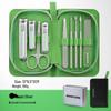 Manicure Set Nailans Deluxe: Антибрызговые кусачки для ногтей и ушная палочка с изогнутыми щипчиками для ногтей