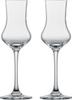 ZWIESEL GLAS Grappa Glasses, Shatter-Resistant, Classico, for Grappa and Liqueurs, Pair of 2, Machine-Made (m106225)