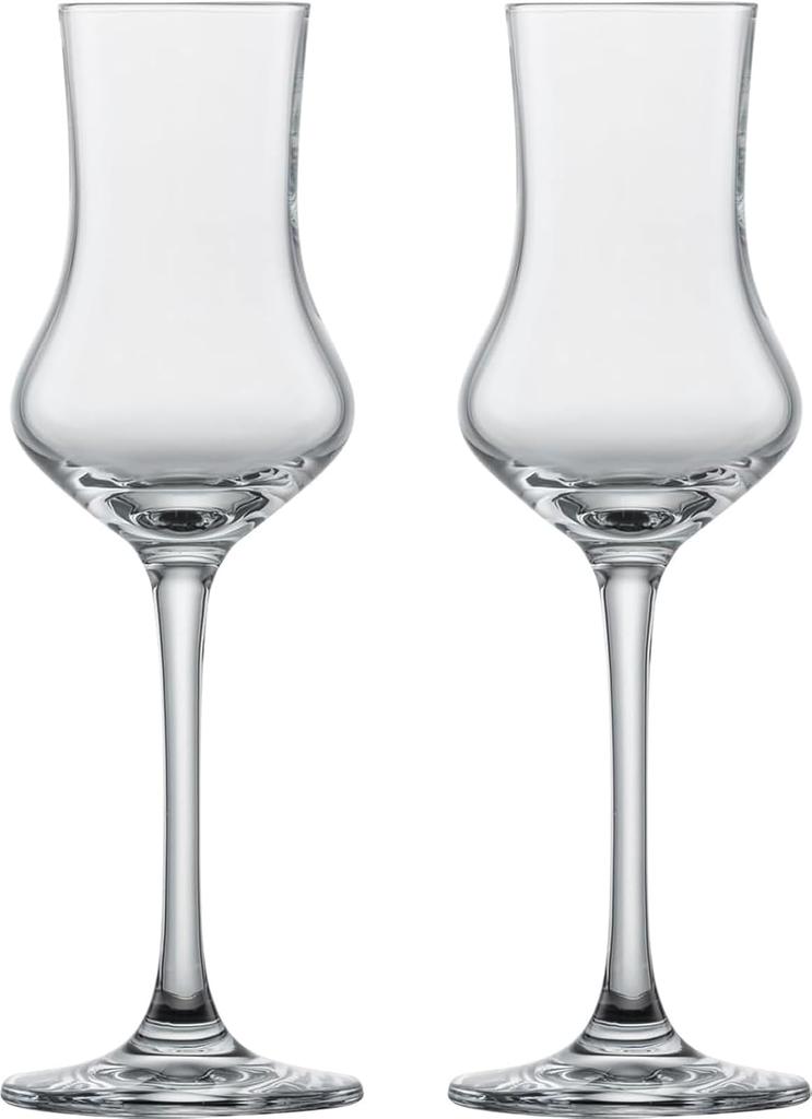 ZWIESEL GLAS Grappa Glasses, Shatter-Resistant, Classico, for Grappa and Liqueurs, Pair of 2, Machine-Made (m106225)