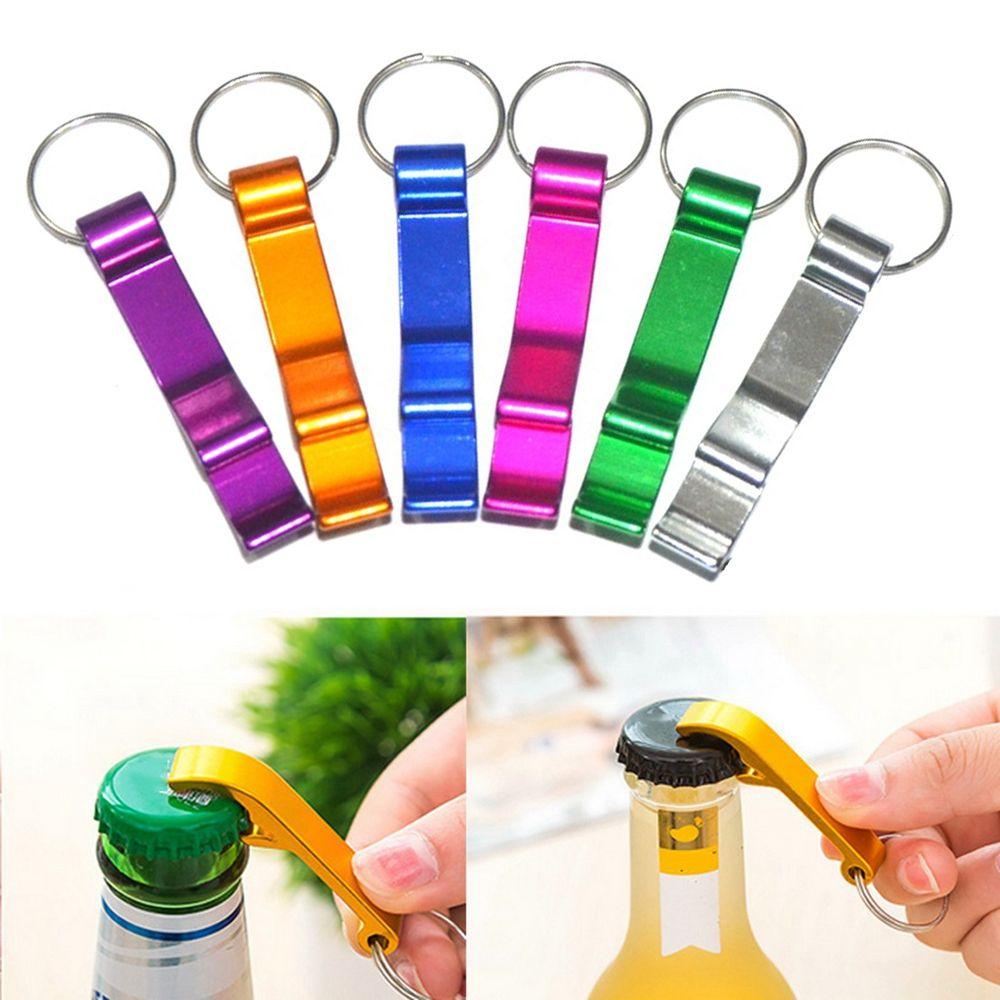 Beverage Mini Pocket Party Favor Gifts Keychain Bottle Opener Beer Bottle Opener Wedding Supplies