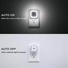 6 Pack Dusk to Dawn Sensor Motion Sensor Light Square Smart Sensor Light LED Night Light  Bedroom