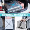 Luggage Strap Elastic Travel Suitcase Belt with Reflective Strip Adjustable Luggage Band Bag Bungee for Travel Accessory