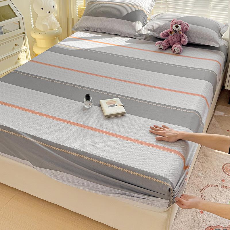 Комплект простыней на резинке из 3 предметов с красочными цветами и листьями, ботанический узор, 100% хлопок, приятный для кожи чехол для матраса, комплект постельного белья размера «queen size»