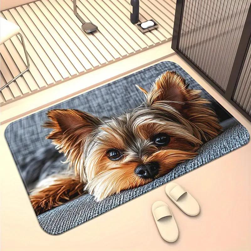 60*90cm Cat Printed Floor MATS, Decorative MATS for Entering and Leaving The House, Anti-slip Foot MATS for Bathrooms and Toilets