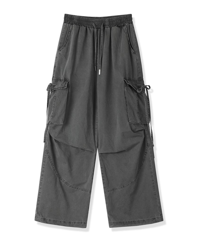AVANDRESS S Dyed Cargo Denim Pants - 2Col