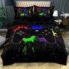 Комплект постельного белья с 3D-геймпадом, индивидуальный детский, для мальчиков и подростков, для видеоигр, пододеяльник для молодежи, новый игровой контроллер, покрывало