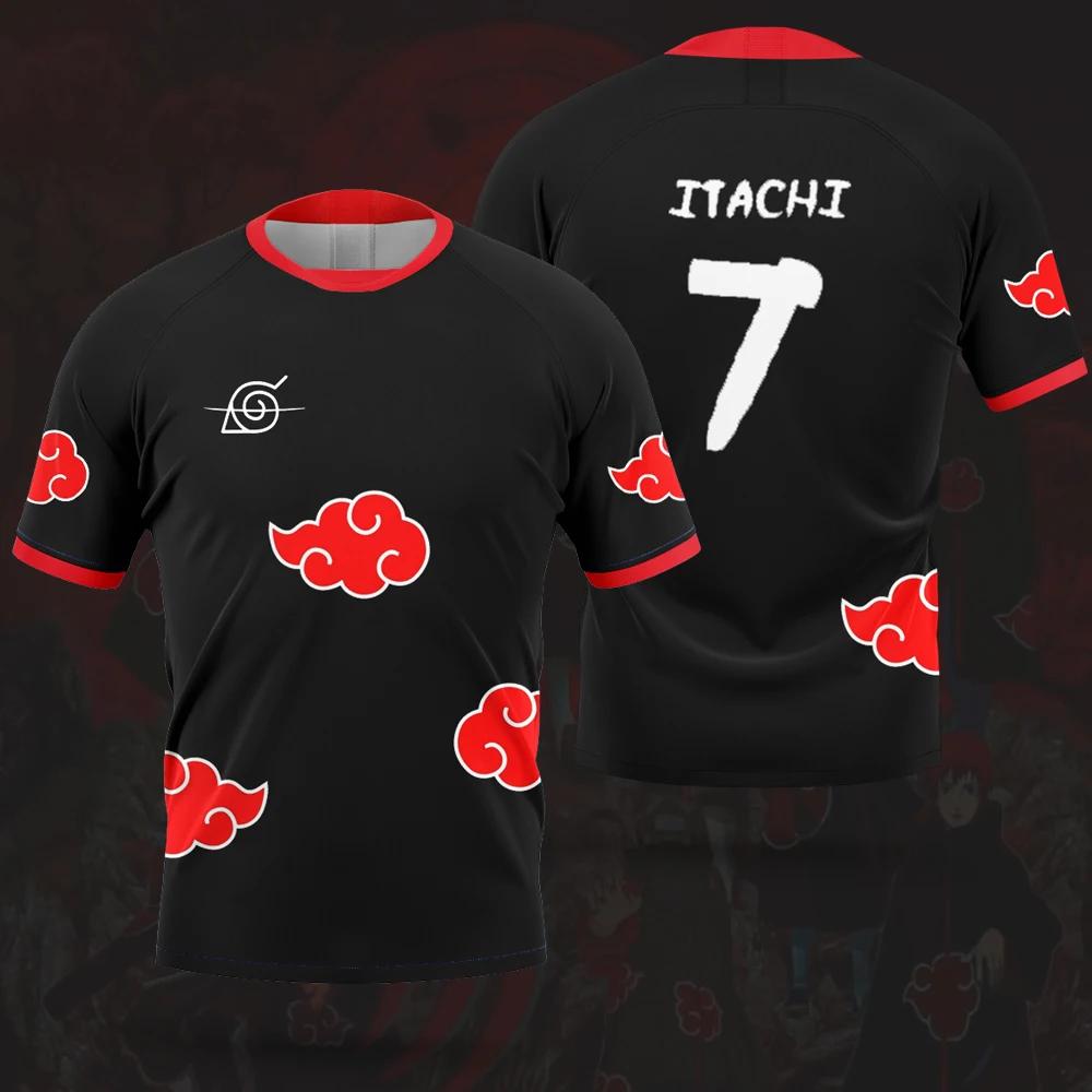 Soccer Jersey Summer Sports Cartoon Style Anime T-Shirt Top