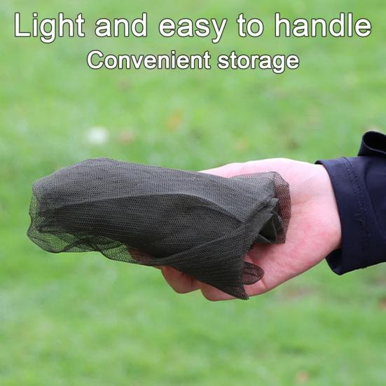 Рыболовная сетка для головы, дышащая мелкая сетка, защита от летающих животных, для мужчин и женщин, активный отдых на свежем воздухе, пеший туризм, кемпинг, скалолазание, сетка для лица, крышка для головы