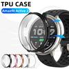 Case for Amazfit Active 2 Screen Protector Case Soft TPU All-Around Protective Bumper Cover Shell for Active2 Accessories