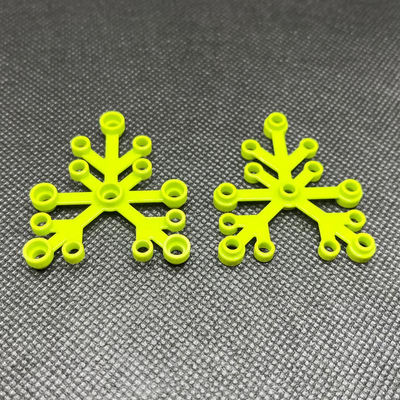 30pcs 6 x 5 Leaves Block Flower Tree Parts Compatible 2417 Classic MOC Build Brick Construction City Street View Accessories