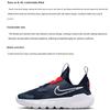 Nike Flex Runner 2 PS Midnight Navy Picante Красные детские кроссовки Синий Белый DJ6040-403