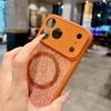 Чехол-накладка для iPhone 17 16 15 14 Pro Max Air с блестками, стразами и бриллиантами, блестящий, с поддержкой беспроводной зарядки, магнитный, противоударный