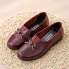 Women's Shoes Light Leather Casual Shoe Moccasins Classic Slip-On Loafers Comfort Single Shoes for Women Soft Sole Walking Flats