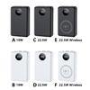 Стандартный корпус-кейс для DIY Power Bank 18650, 22,5 Вт/10 Вт Быстрая зарядка, Встроенная светодиодная лампа для аварийного освещения