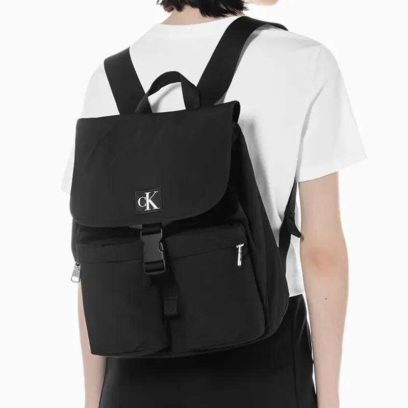 CALVIN KLEIN Fabric Backpack Regular Women's Black (Unisex) Backpacks DH3331 001