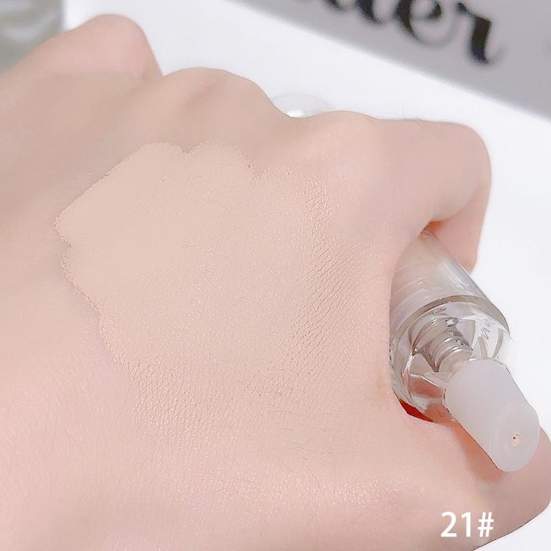 Консилер с игольчатым тюбиком Жидкая основа Корректор темных кругов Контур носа Высокое покрытие BB-крем Женская косметика Косметика