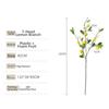 Plastic Fake Fruit Stems Fresh Green Yellow Simulation Green Plants  Flower Arrangement