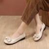 Модные женские туфли для мам с цветочным декором, мокасины в стиле ретро, повседневные туфли на плоской подошве, легкие танцевальные туфли, мокасины Zapatillas Mujer
