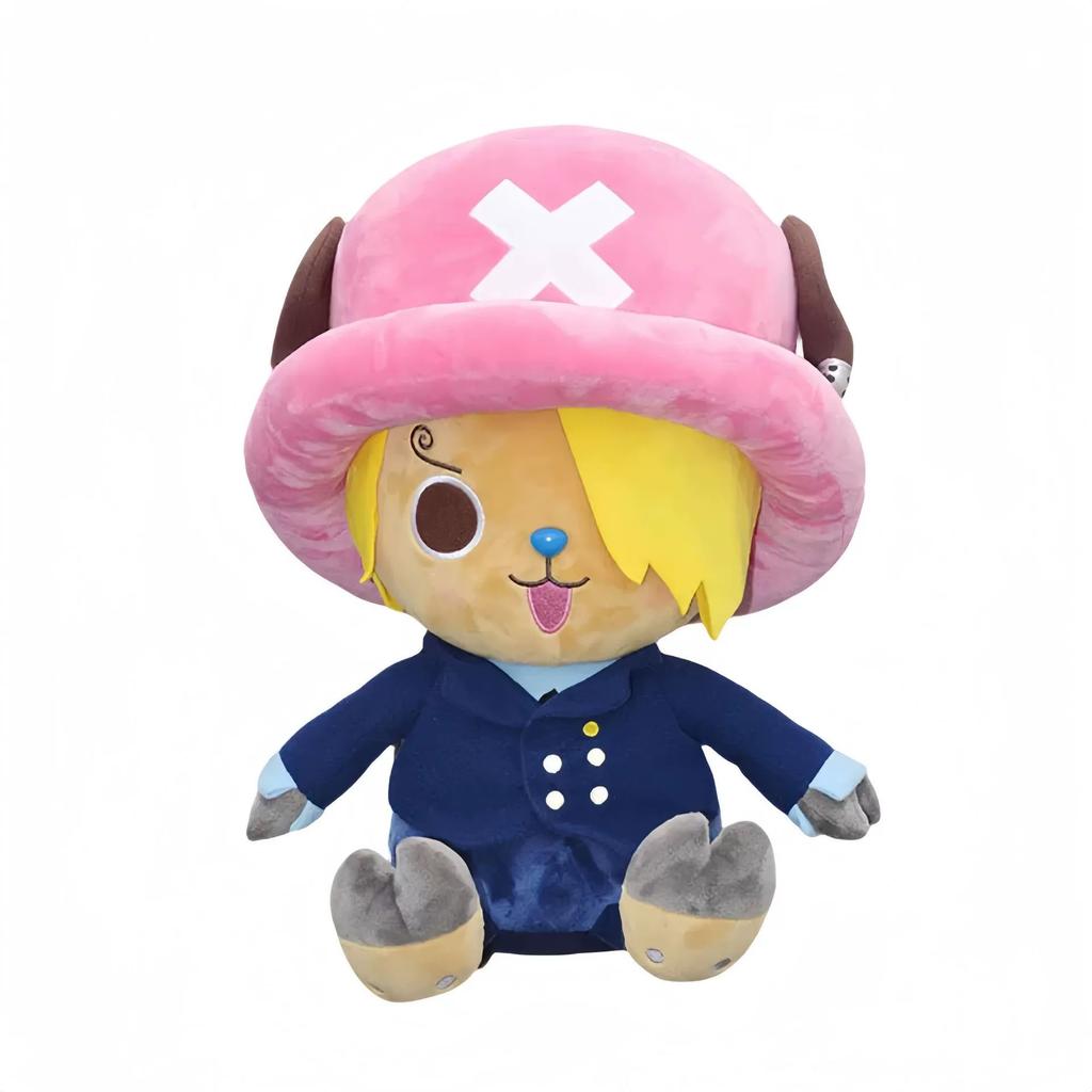 14-30 см 5,5-11,8 дюйма Оригинальная мягкая игрушка-брелок из One Piece Кавайный плюшевый брелок-игрушка Тони Тони Чоппер Мягкая плюшевая кукла-брелок