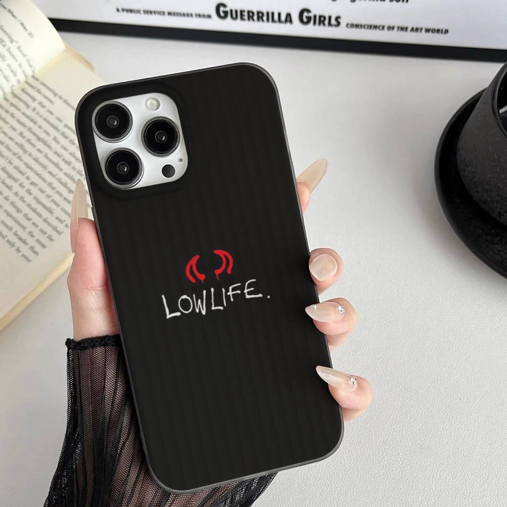 Чехол для телефона Y-Yungblud Lowlife для iPhone 17 16 15 14 Plus 13 12 11 Pro Max Pro Волна Гофрированное покрытие